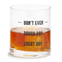 Thumbnail for How Was Your Day Rocks Glass Two's Company Bar Ware