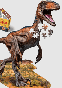 Thumbnail for I Am Raptor 100 pc Puzzle Madd Capp Jigsaw Puzzles