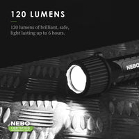 Thumbnail for Intrinsically Safe Focusable LED Flashlight Nebo Flashlight