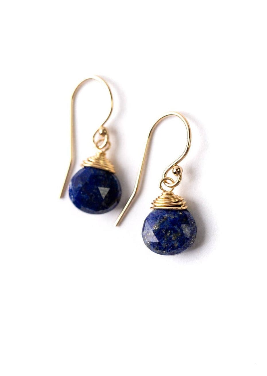 Kaleidoscope Lapis Simple Earrings Anne Vaughan Designs Jewelry Earring