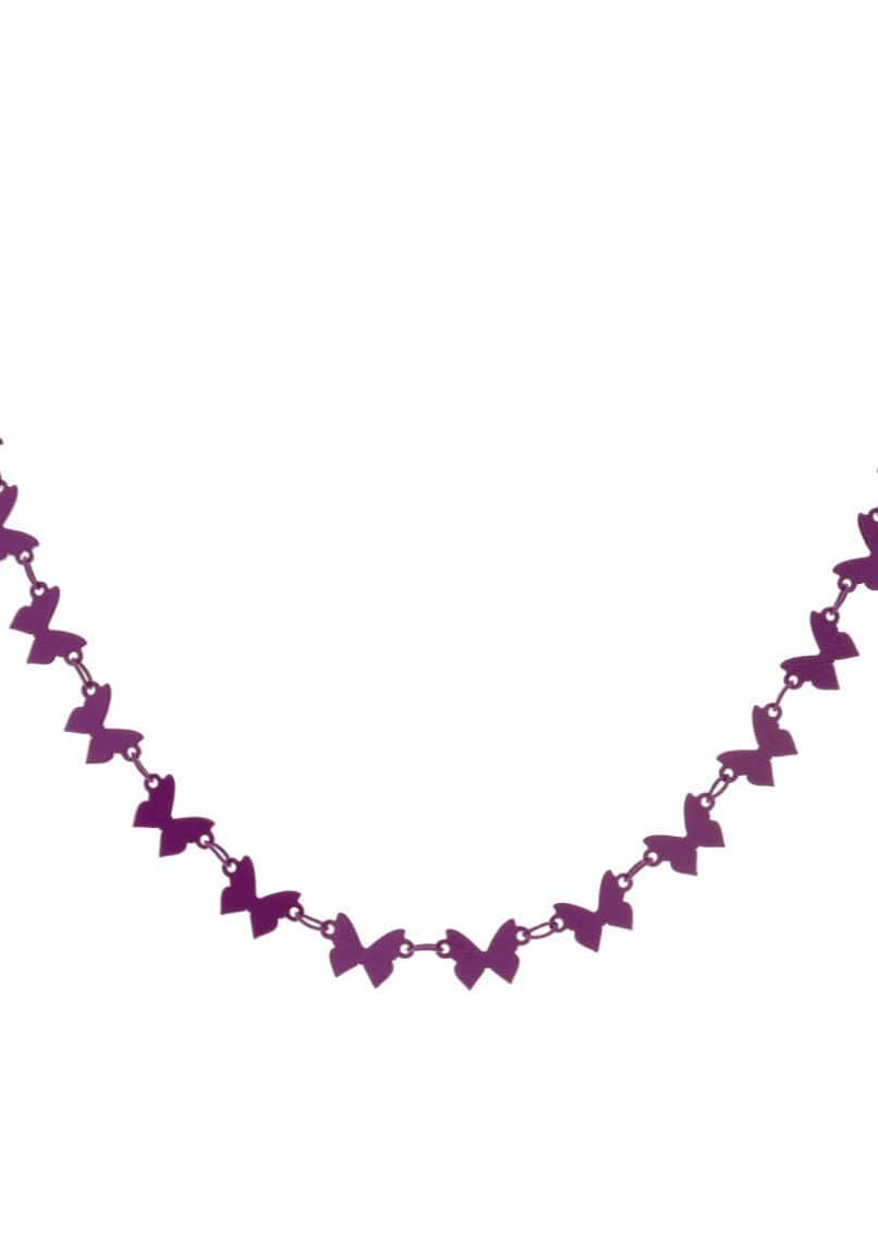 Kids' All the Colors Necklaces JaneMarie CHILDREN Purple Butterflies