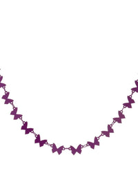 Thumbnail for Kids' All the Colors Necklaces JaneMarie CHILDREN Purple Butterflies