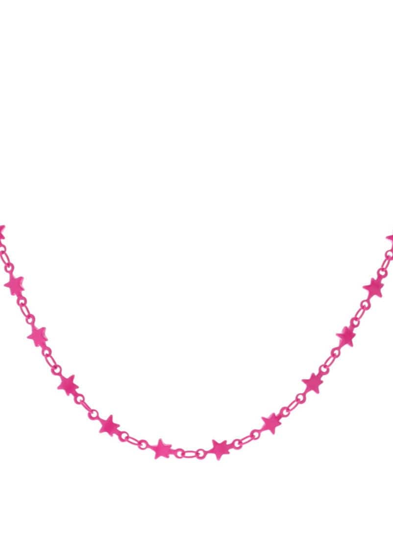 Kids' All the Colors Necklaces JaneMarie CHILDREN Hot Pink Stars
