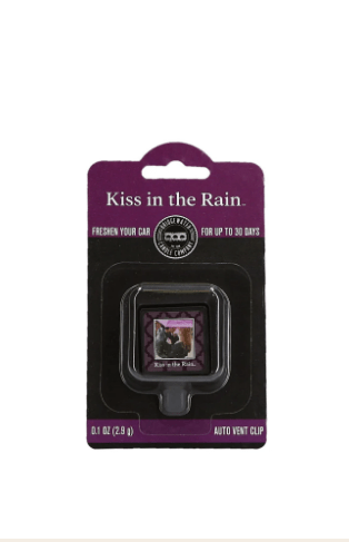 Kiss in the Rain Auto Vent Bridgewater Candle fragrance