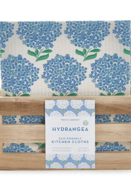 Kitchen Cloth - Blue Hydrangea Two's Company
