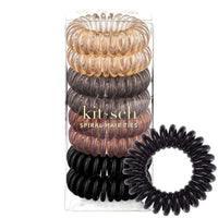 Thumbnail for KITSCH | Brunette Hair Coils | 2 Sizes KITSCH Hair Coils 8 pc