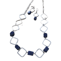 Thumbnail for Lapis and Silver Necklace and Earring ANJU Jewelry Earring
