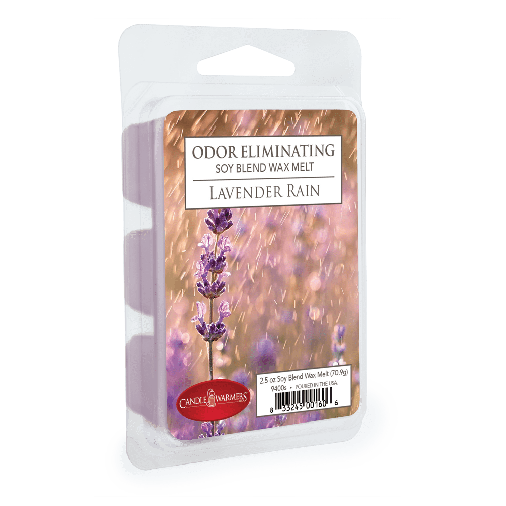 Lavender Rain Odor Eliminating Wax Melt Candle Warmers Wax Melt