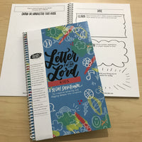 Thumbnail for Letter for the Lord - Kids - 31-Day Devotional | Krystal Whitten Krystal Whitten Journal
