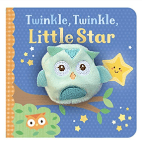 Little Learner Board Books with Finger Puppet House of Marbles Books Twinkle Twinkle