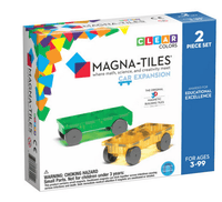 Thumbnail for Magna-Tiles Expansion Car Set | 15 piece Magna Tiles Building Toys