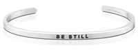Thumbnail for MANTRABAND BRACELET/CUFF Mantraband Cuff STAINLESS STEEL / BE STILL