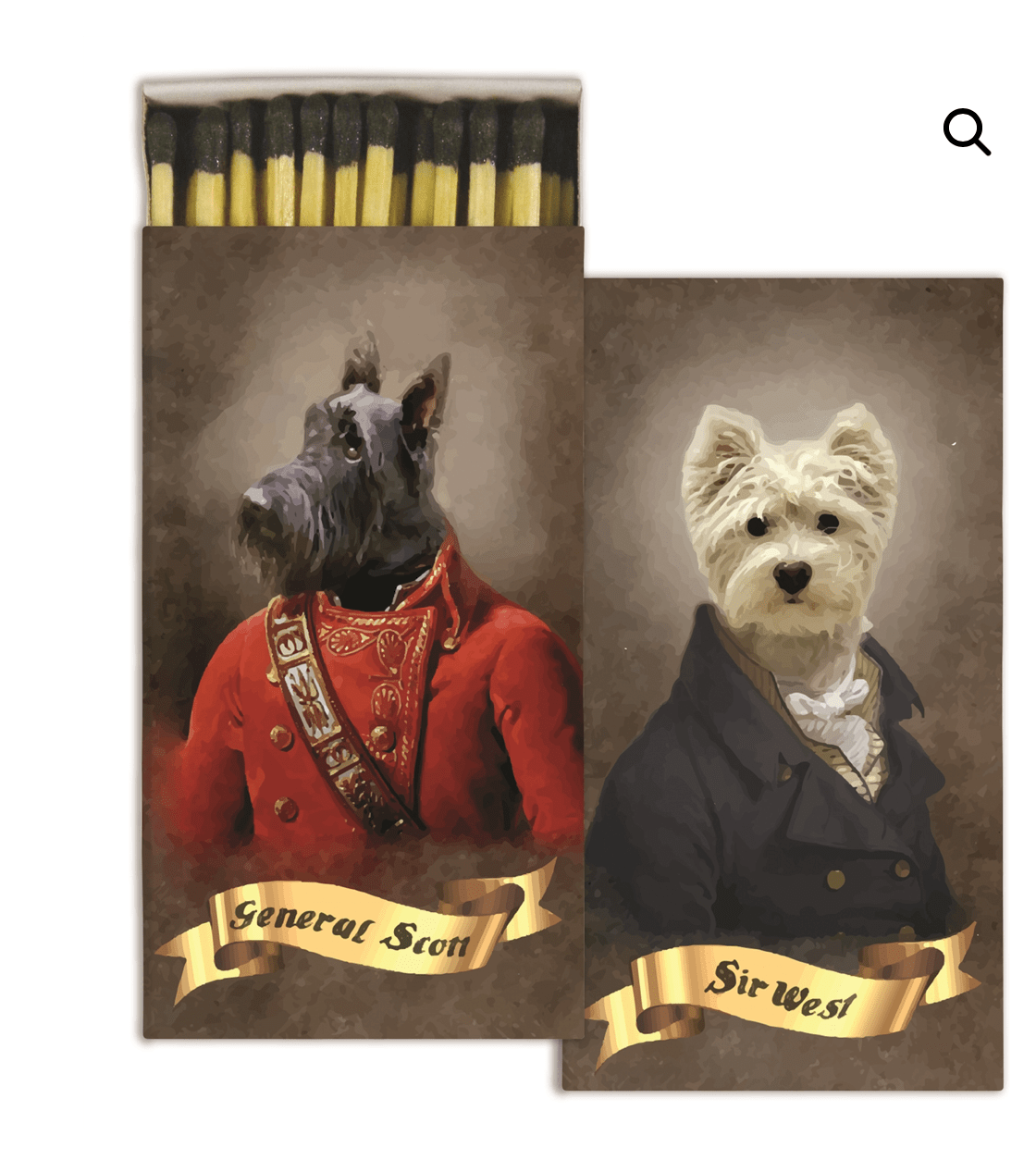 Matches in box | Various HomArt Kitchen Dogs