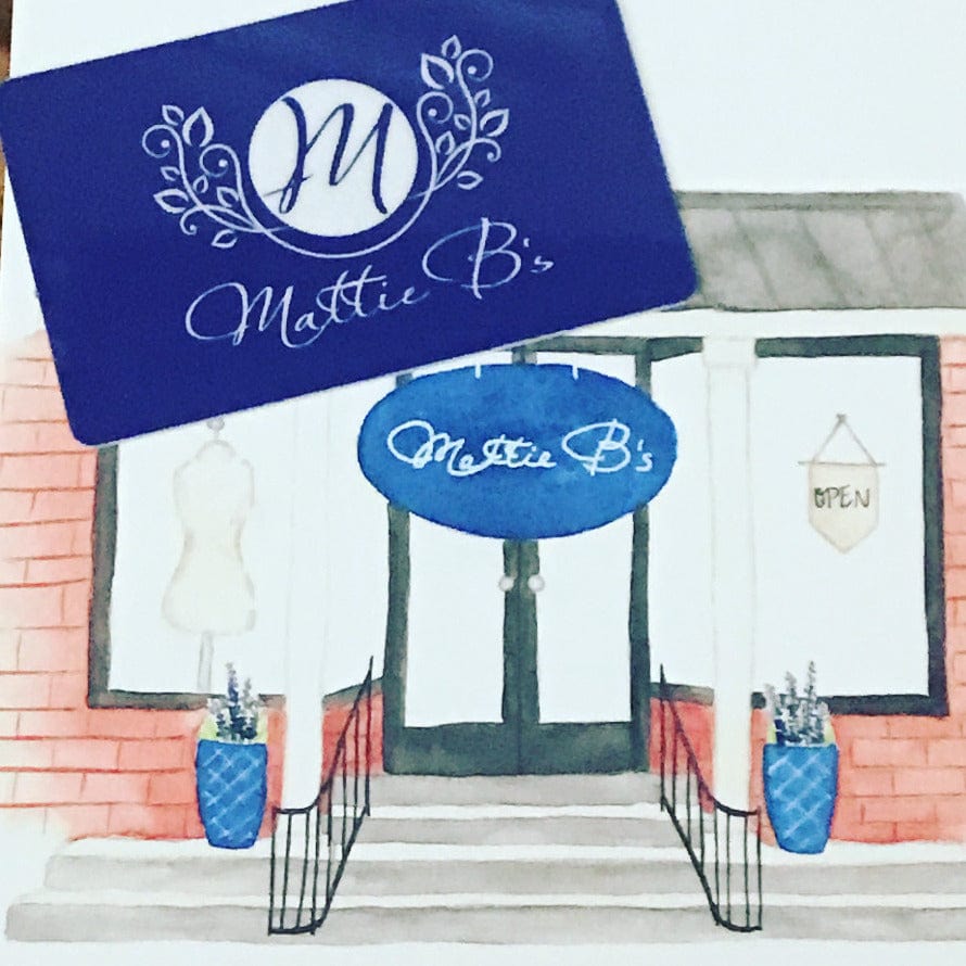 Mattie B's Gift Card Mattie B's Gift Cards $75.00