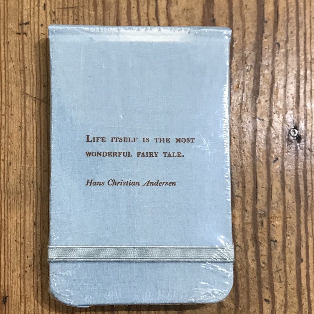 quote by Hans Christian Andersen on memo pad