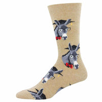 Thumbnail for Men's Crew Socks - Multiple Designs SockSmith Sock Smart Ass / 10-13