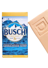 Thumbnail for Men's Soap - Duke Cannon - Busch Beer Duke Cannon Men’s Soap with Sandalwood