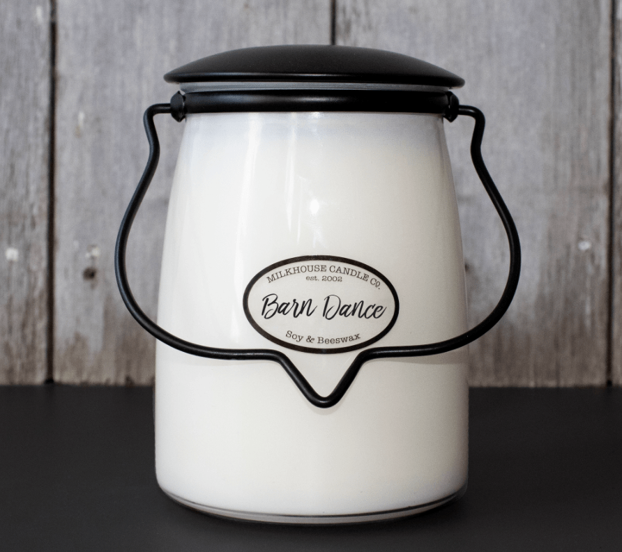 Fresh Cut Fraser 22 oz. Butter Jar by Milkhouse Candle Creamery