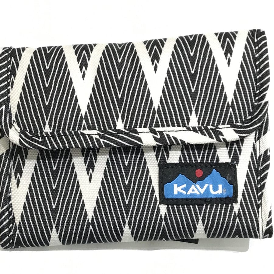 Mondo Spender | KAVU Kavu Wallet Black Zig Zag