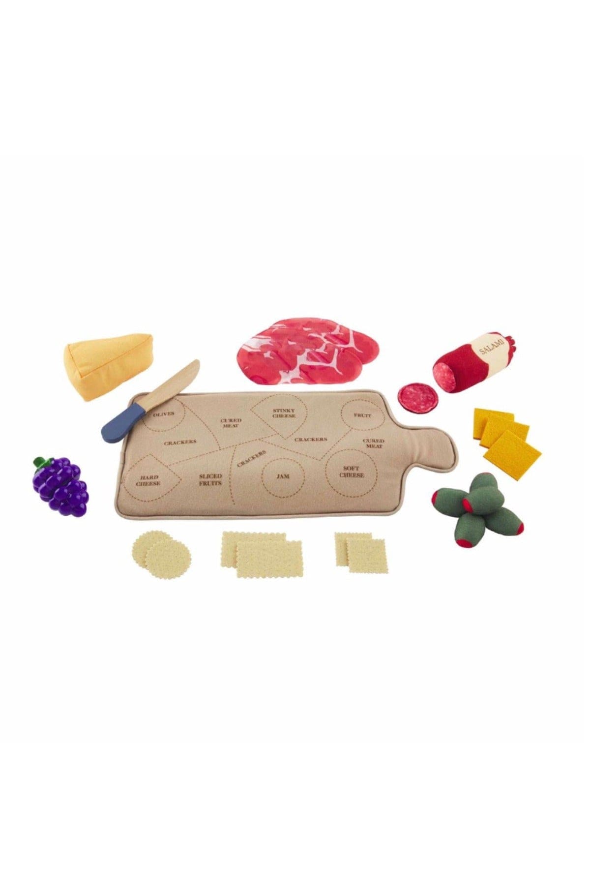 My First Charcuterie Board Set Mud Pie Baby Activity Toys