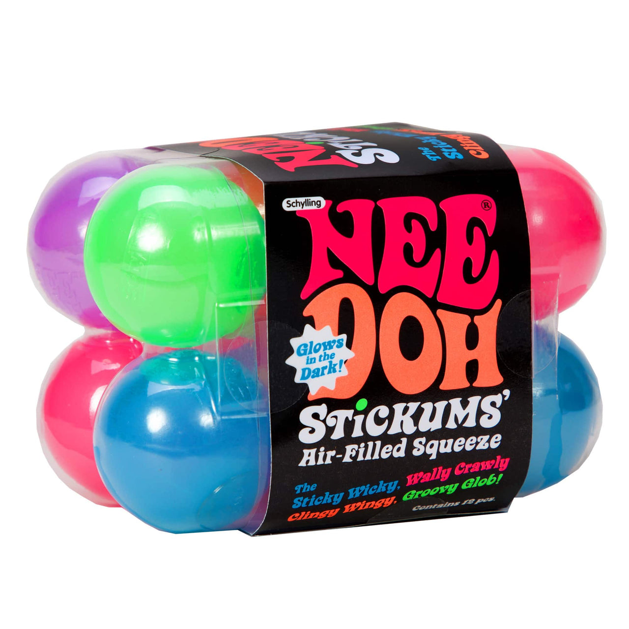 Nee Doh Stickums Air Filled Squeeze Schylling Toys