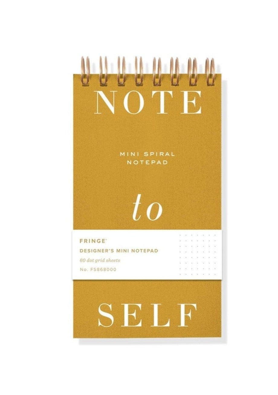 Note to Self Mini Notepad Fringe Studio