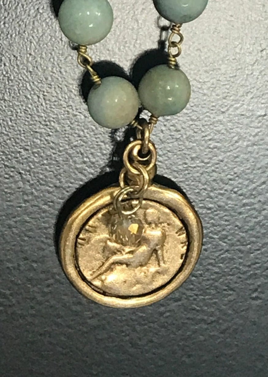 Old World Necklace Grace Girl Beads Jewelry