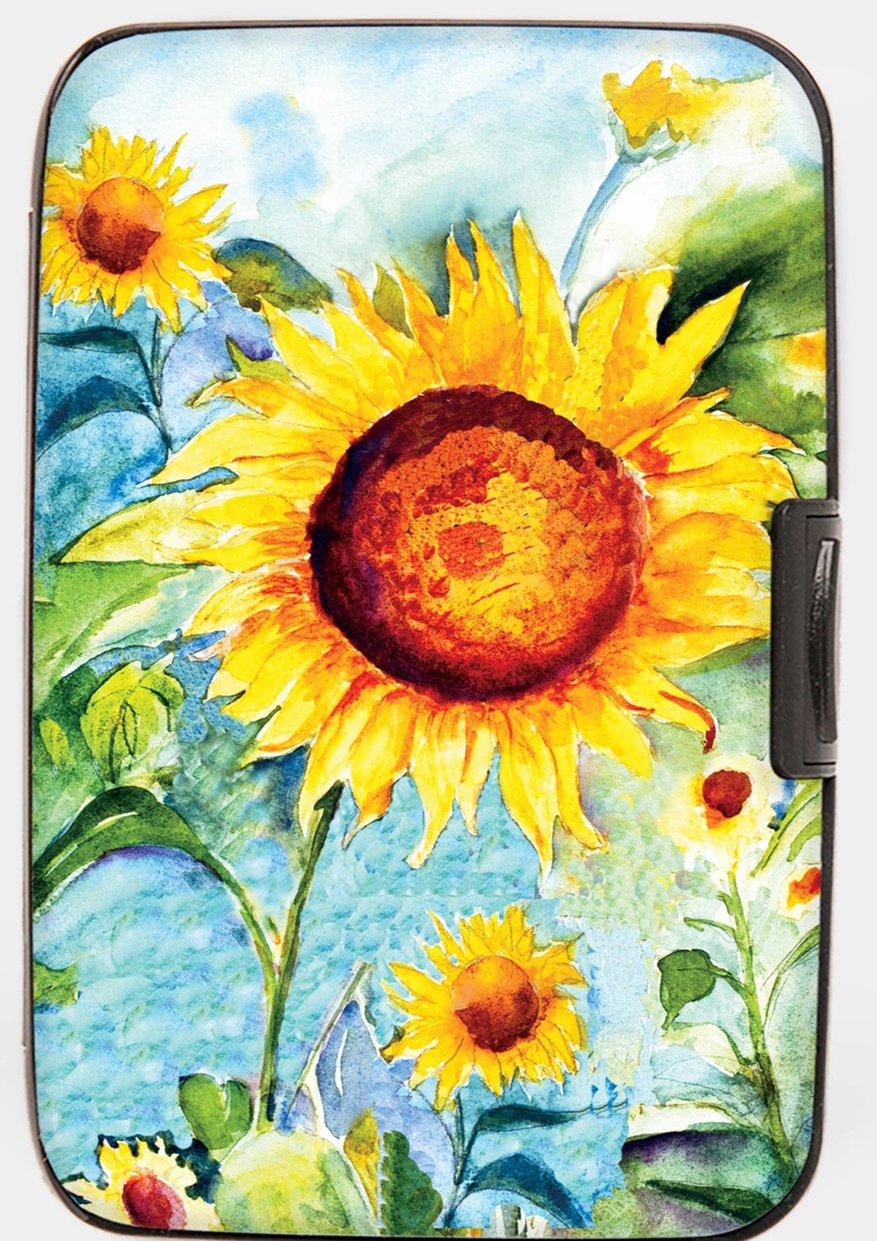 Painted Sunflower Armored Wallet Monarque
