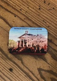 Thumbnail for Patrick County Courthouse Magnet Customart LLC Refrigerator Magnets