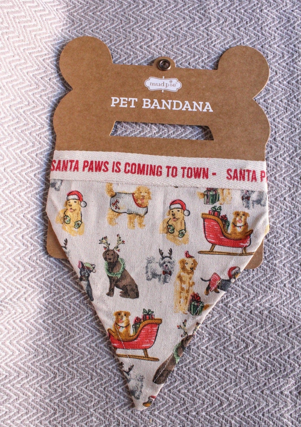 Pet Bandana Holiday Theme by Mud Pie Mud Pie Pet