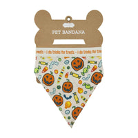 Thumbnail for Pet Bandana Holiday Theme by Mud Pie Mud Pie Pet I Do Tricks for Treats