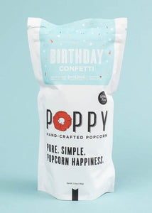 Poppy Hand-Popped Popcorn Birthday Confetti