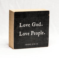 Thumbnail for Quote | Love God Love People Revelation Culture Inspiration