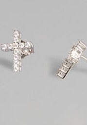 Saint Cross Earrings Meghan Browne Design earrings