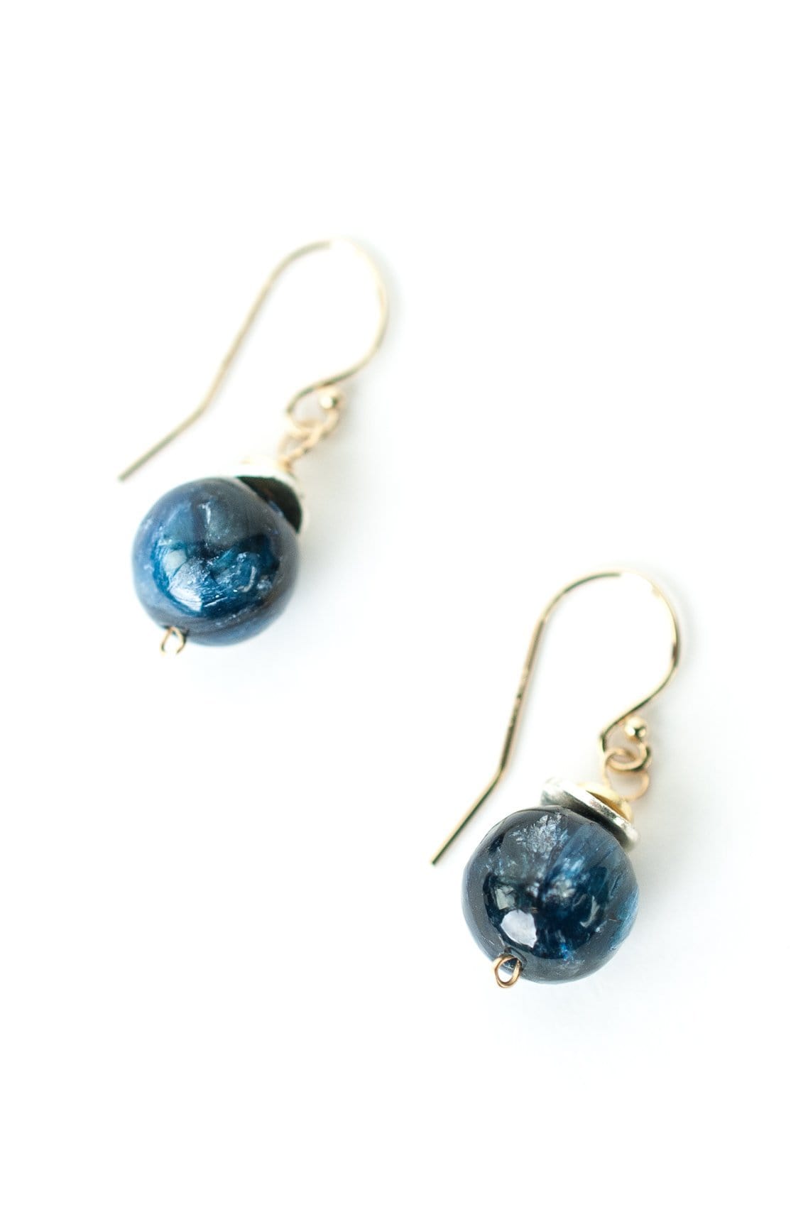 Seaside Simple Kyanite Dangle Earring Anne Vaughan Designs Jewelry