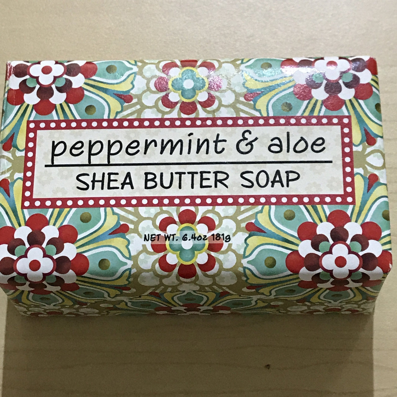 Shea Butter Soap | Peppermint and Aloe Greenwich Trading Company Soap