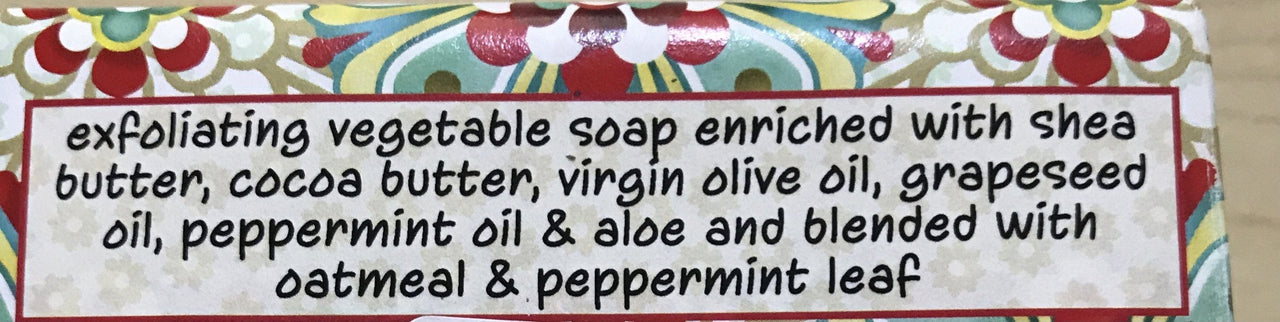 Shea Butter Soap | Peppermint and Aloe Greenwich Trading Company Soap