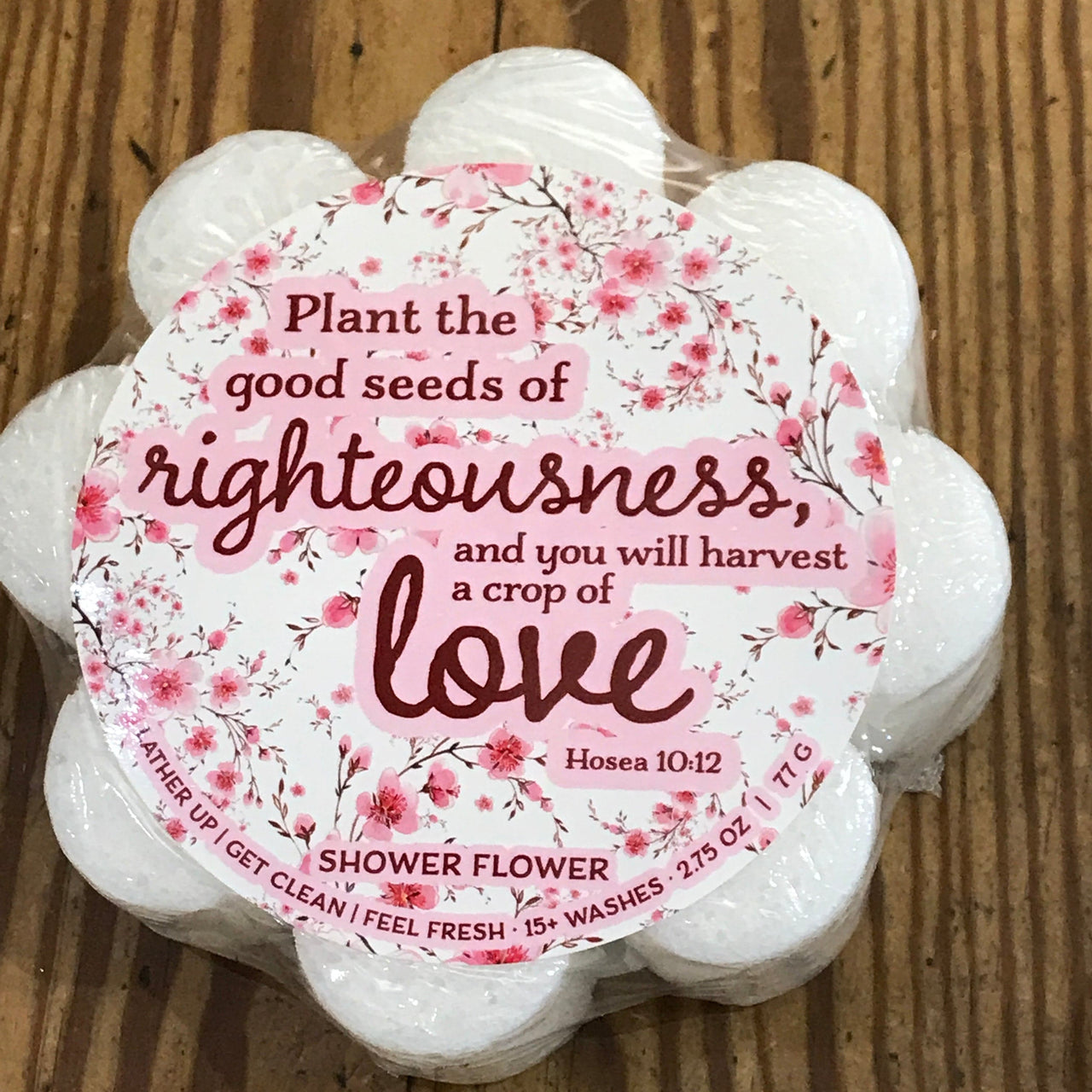 Shower Flower Soap Sponge | 7 Designs Caren soap sponge Righteousness