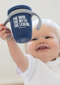 Thumbnail for Silicon Sippy Cup | Bella Tunno Bella Tunno Baby Man the Myth the Legend