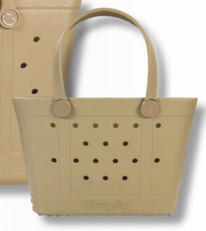 Simply Tote | Simply Southern Collection Simply Southern Shopping Totes Mini/Sepia