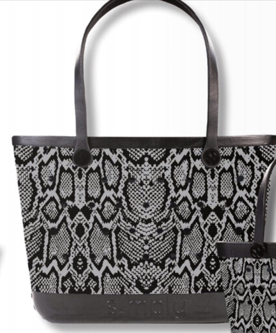 Simply Tote | Simply Southern Collection Simply Southern Shopping Totes LARGE/Snake