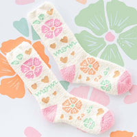 Thumbnail for Social Graces Paper Socks by World's Softest Socks World's Softest Socks Socks Floral Heart Mom 148