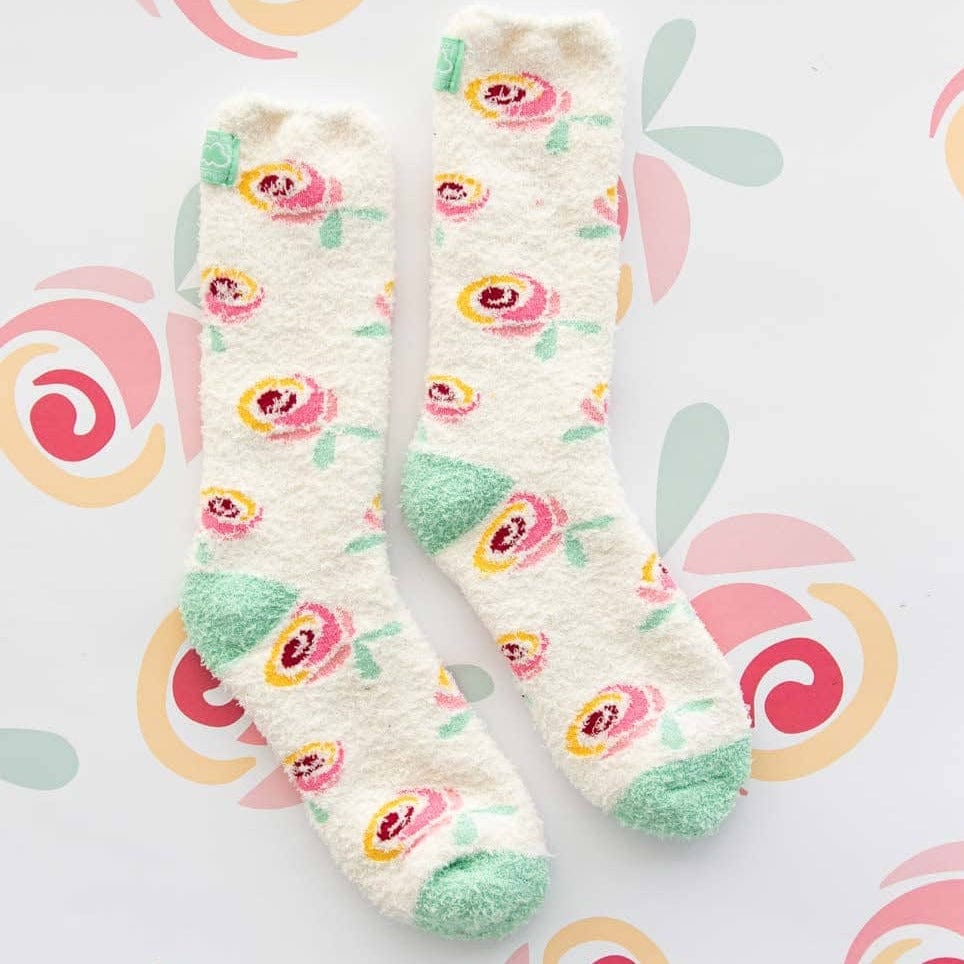 Social Graces Paper Socks by World's Softest Socks World's Softest Socks Socks Roses 837