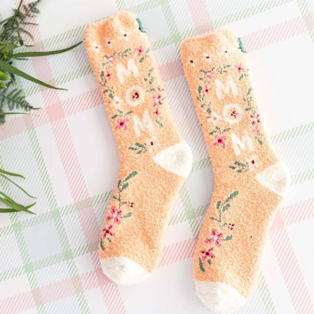 Social Graces Paper Socks by World's Softest Socks World's Softest Socks Socks Flower Mom 914