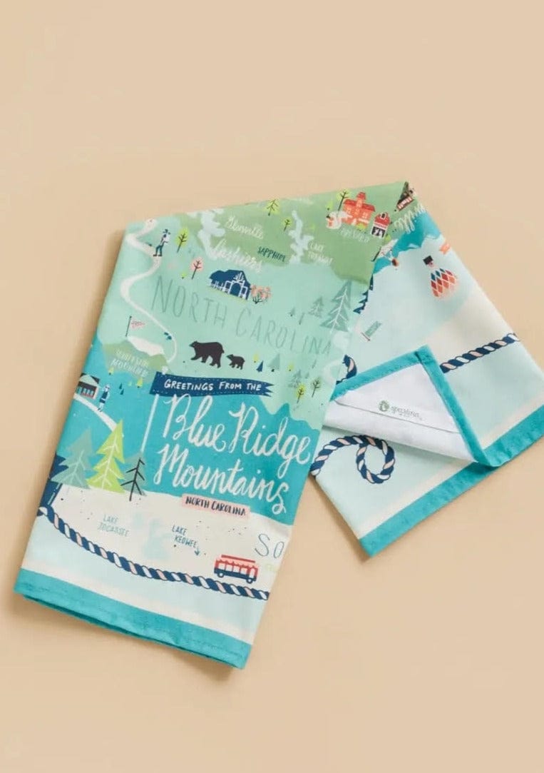 Down The Shore Dish Towel - Thumbnail 3