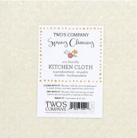 Thumbnail for Spring Cleaning Floral Multipurpose Kitchen Cloth Two's Company Kitchen