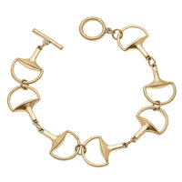 Thumbnail for Stella Horsebit T-Bar Bracelet CANVAS Bracelets