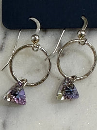 Thumbnail for Sterling with Swarovski Crystal Earrings Sosie Designs