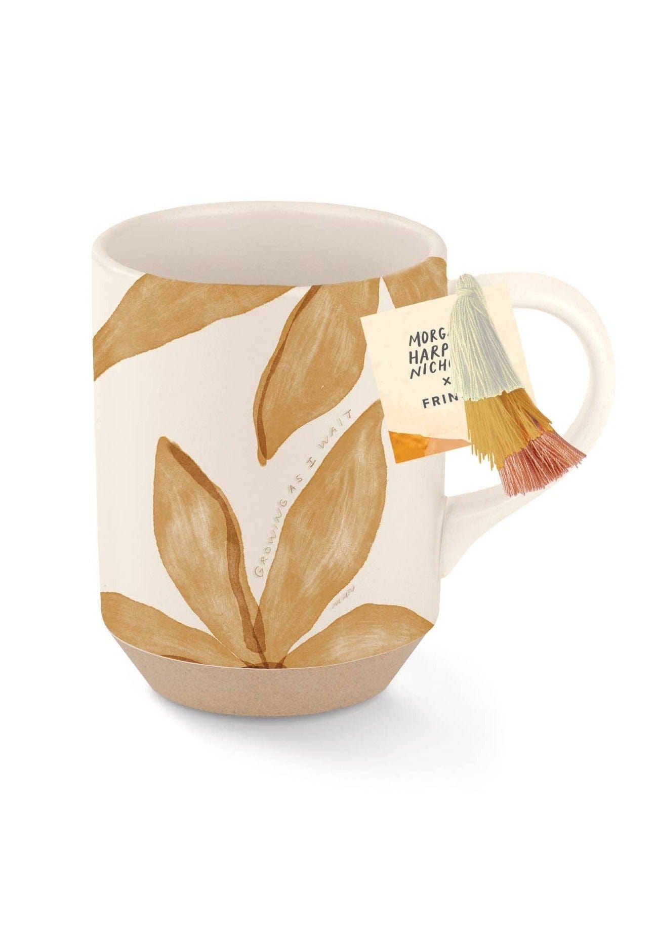 Stoneware Coffee Mug - Growing as I Wait