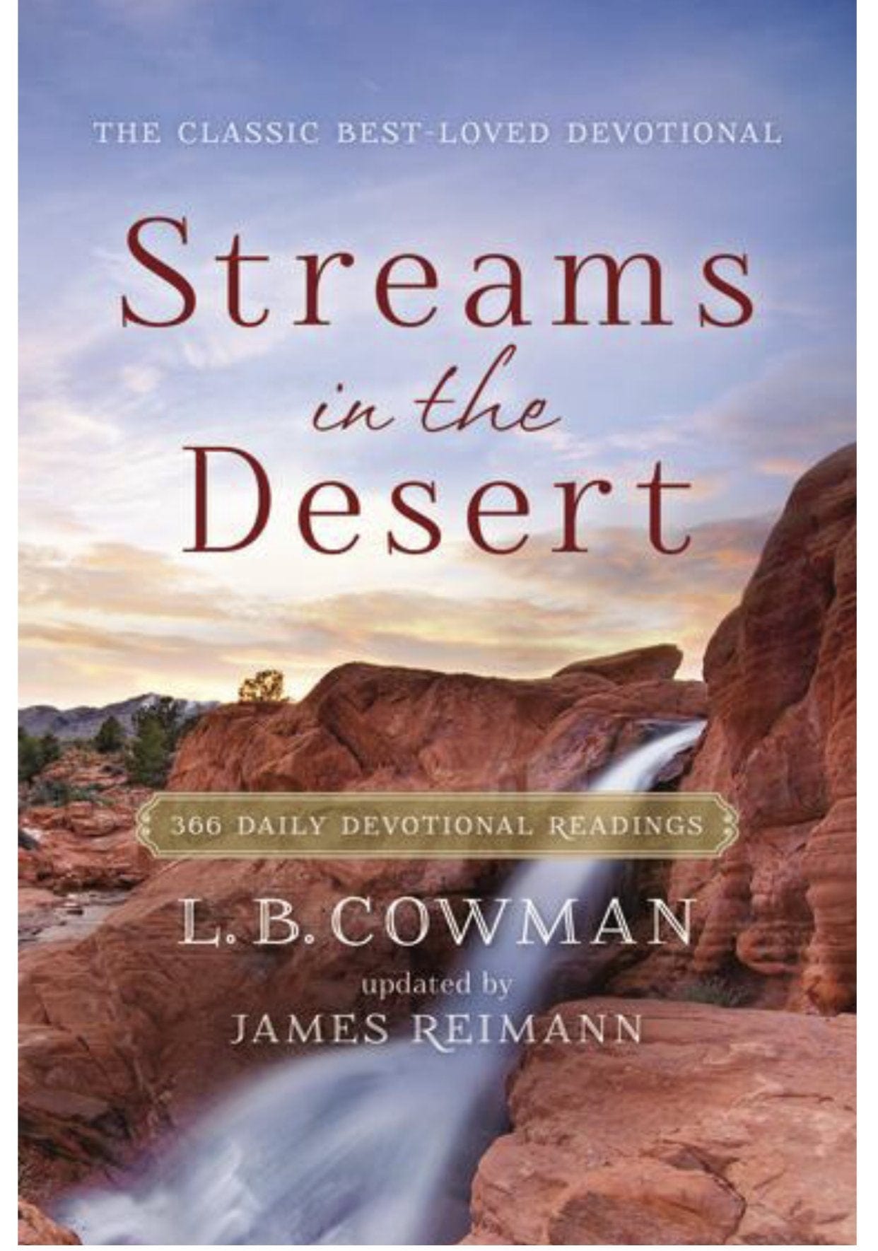 Streams in the Desert Devotional Harper Collins Press Books